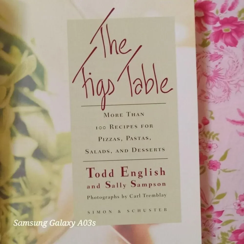 The Fig Table Cookbook‎ Chef Todd English
